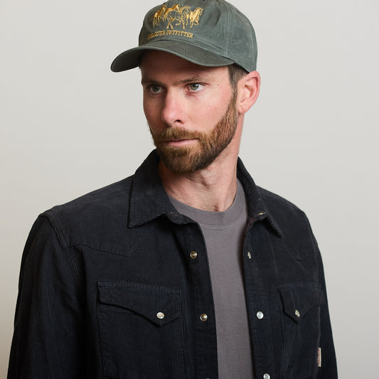 Wild Horses Waxed Canvas Cap