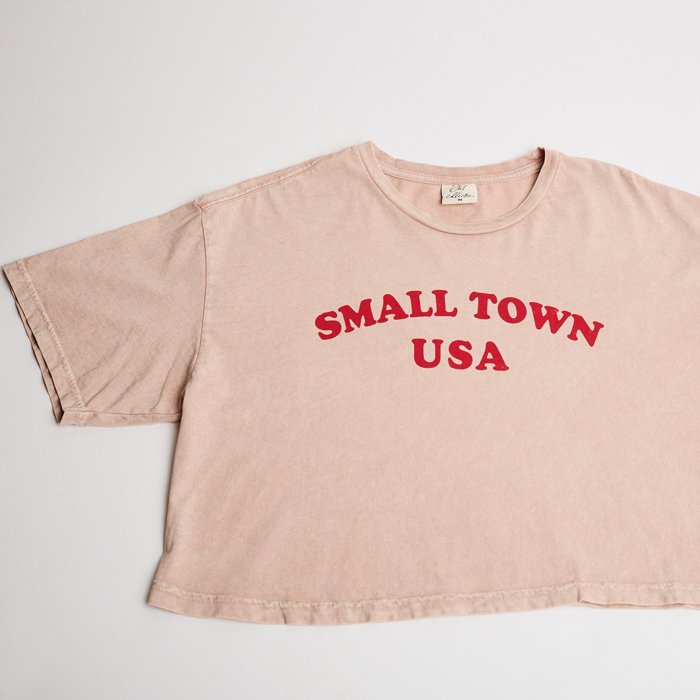 Small Town USA Crop Tee