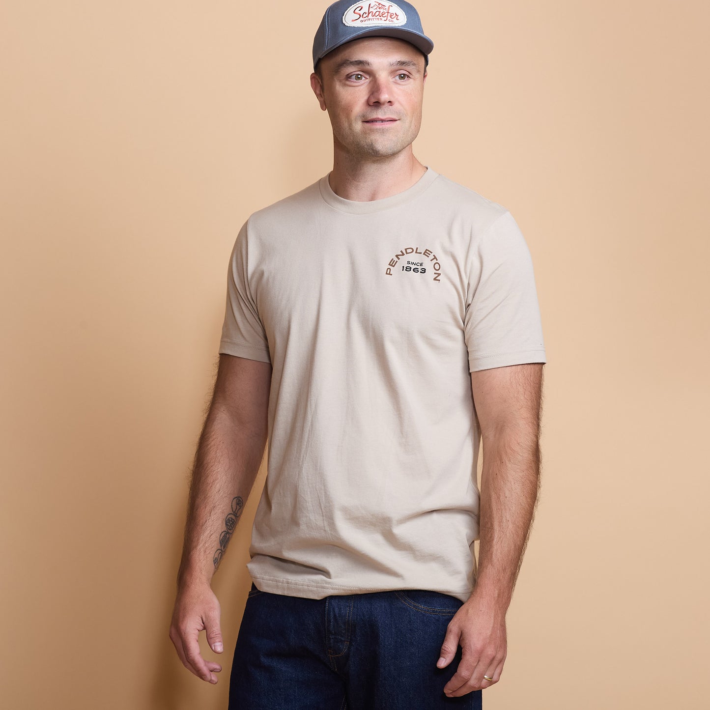 That Horse’ll Run Tee - Khaki