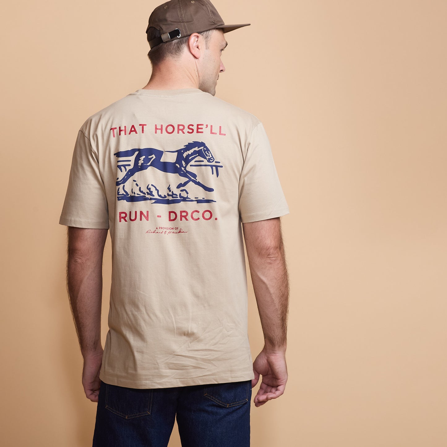 That Horse’ll Run Tee - Khaki