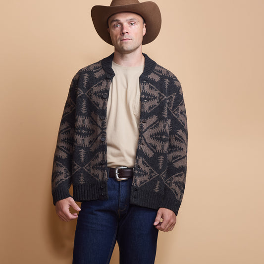 Pendleton Mirror Lake Lambswool Cardigan