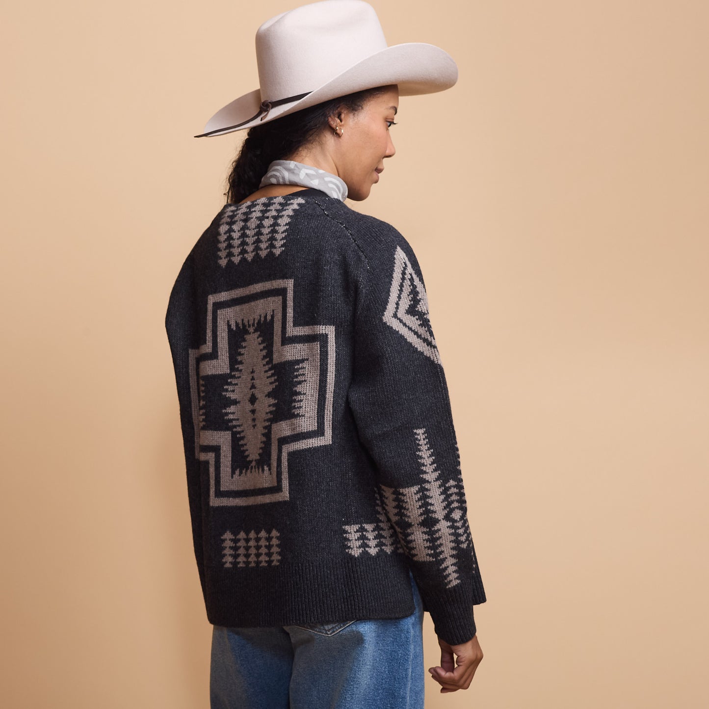 Pendleton Graphic Cardigan