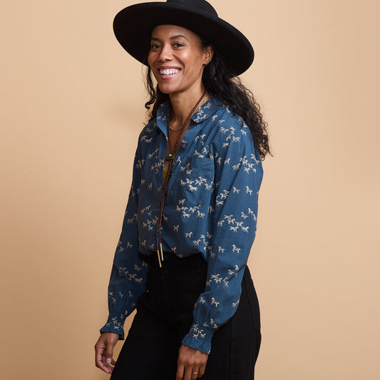 Zoe horses Blouse