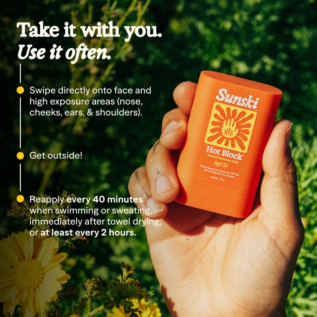 Hot Block Mineral Sunscreen Stick