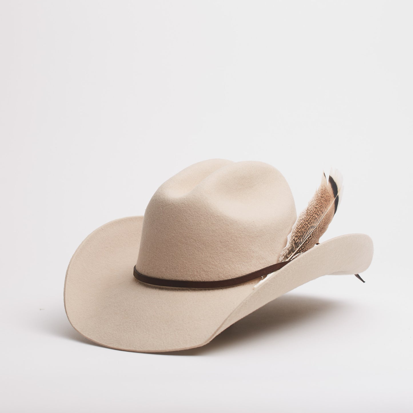 Karina Wool Cowboy Hat - Creme