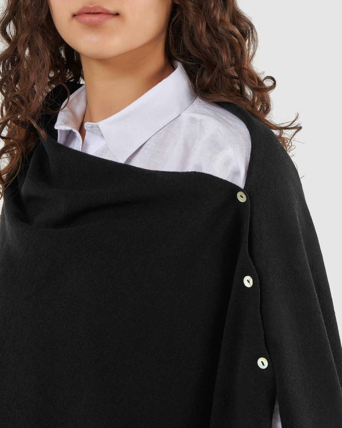 Wool Scarf Cape
