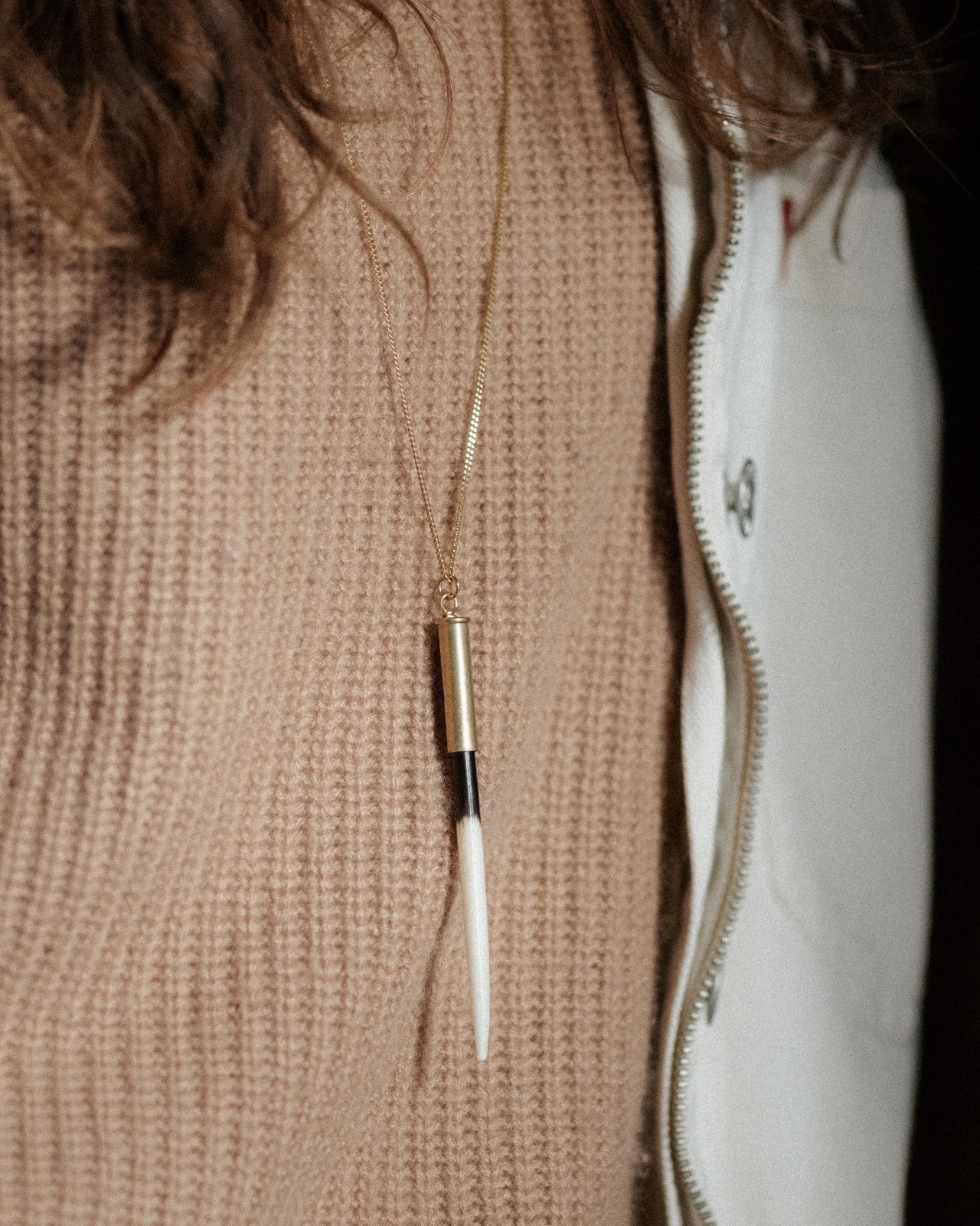 Quill Necklace 32"