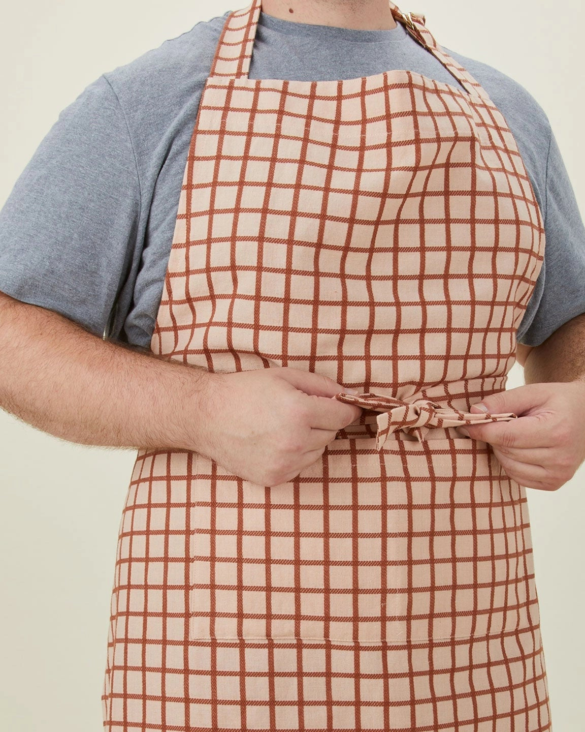 Yarn Dyed Check Apron