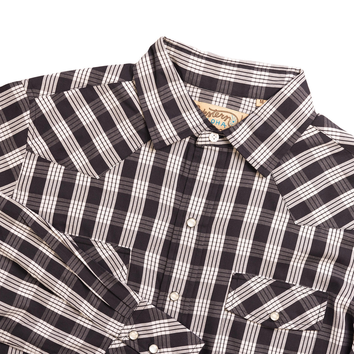 Black Palaka Western Shirt