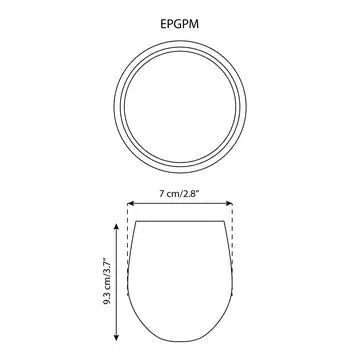 Stoneware Coffee & Tea Cup - 10 oz