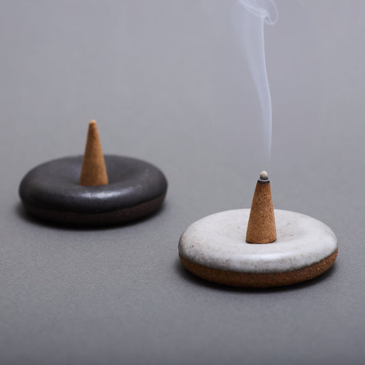 Stoneware Incense Holder