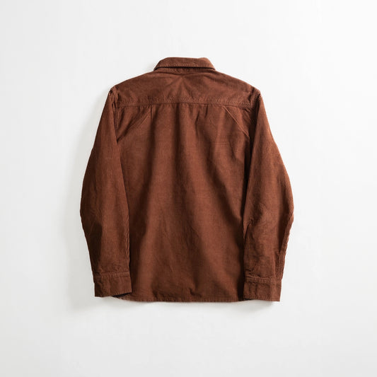 Corduroy Shirt - Rust