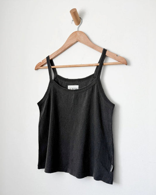 Dana Cami Organic Cotton - Vintage Black