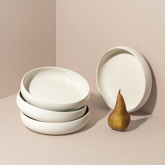 Stoneware Pasta Plate - Set of 4