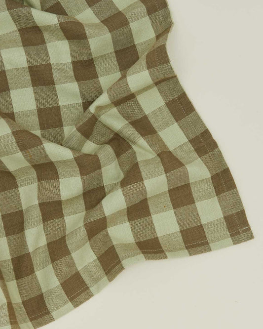 Large Gingham Dinner Napkins - Set of 4