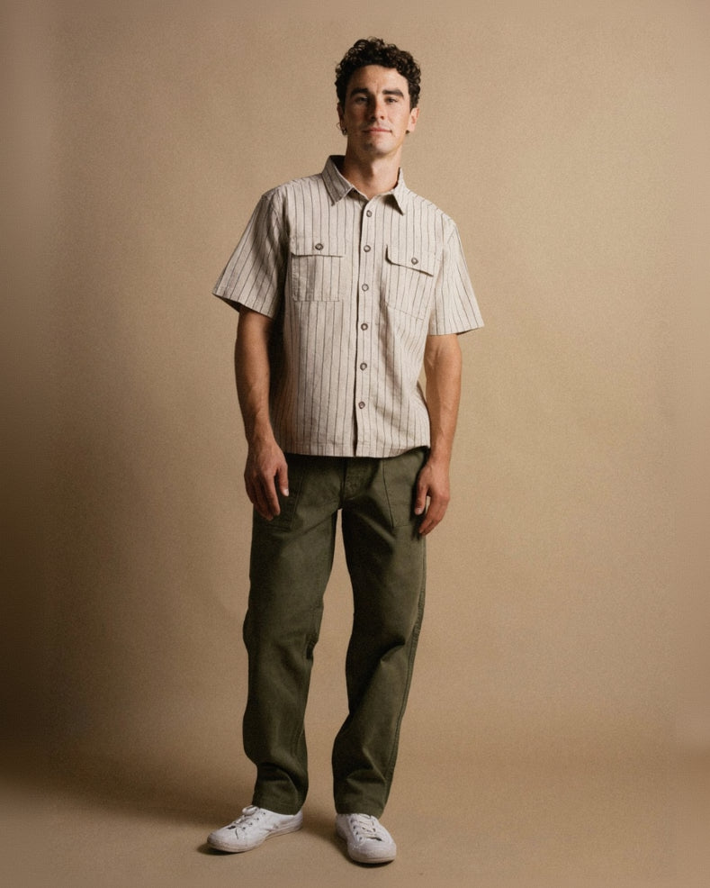 Gil Linen Short Sleeve Shirt