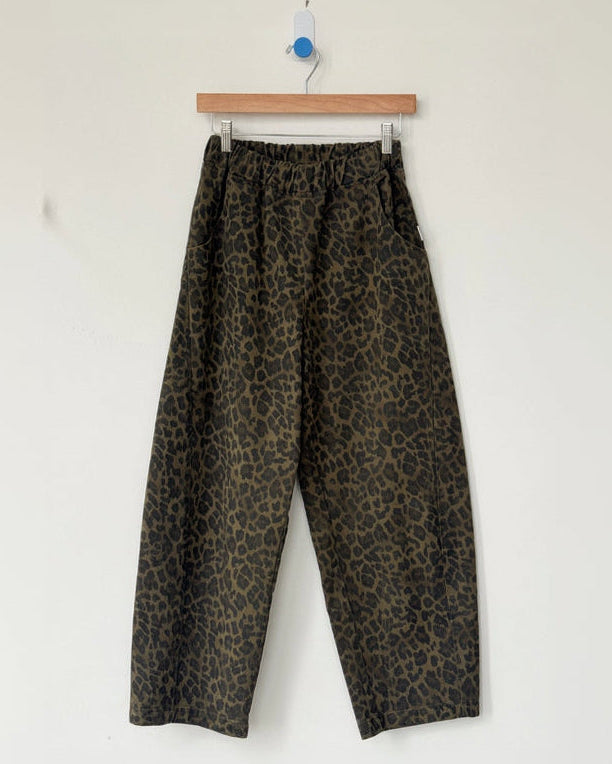 Arc Pants - Fern Leopard