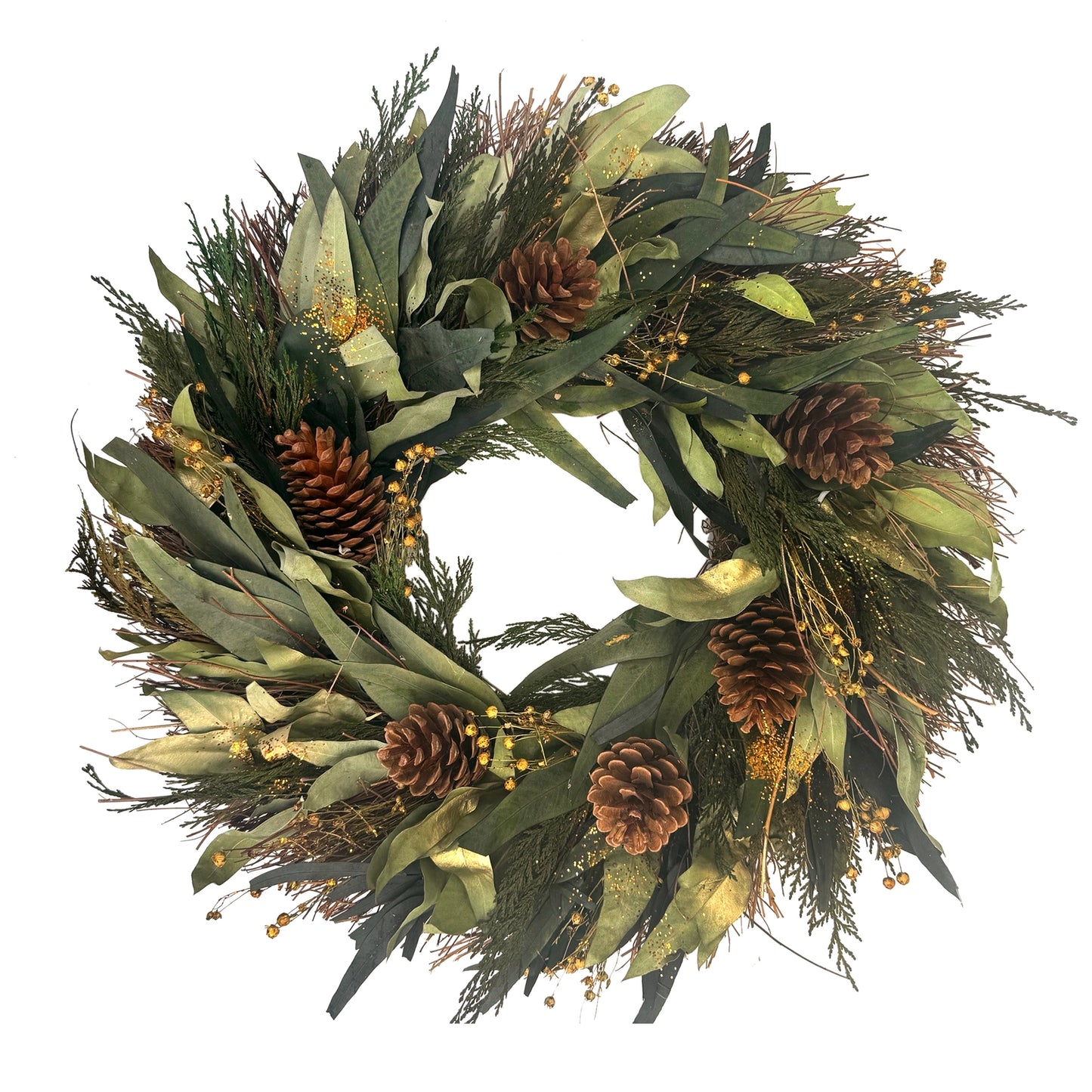 Golden Forest Wreath
