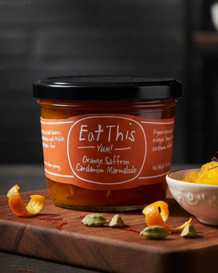 Orange Saffron Cardamom Marmalade