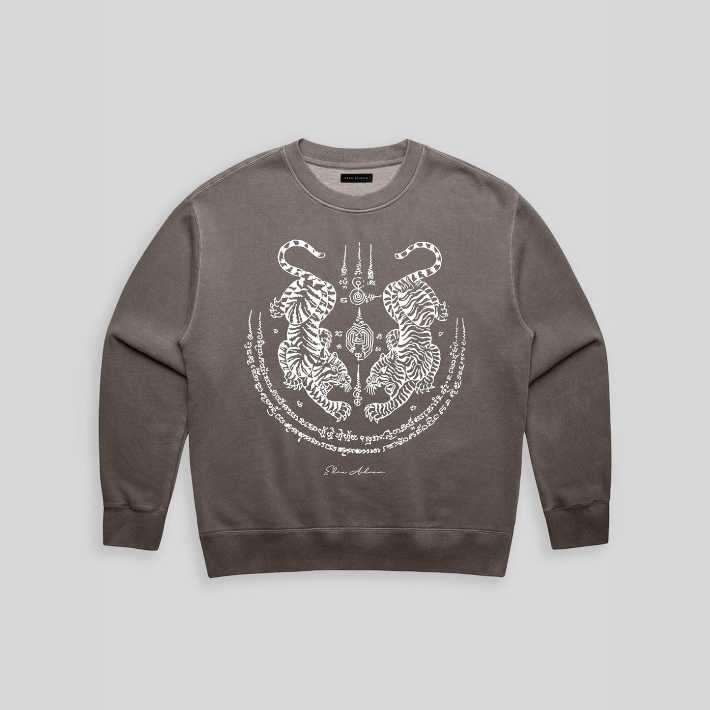 Women's Twin Tigers Sweatshirt - Faded Grey